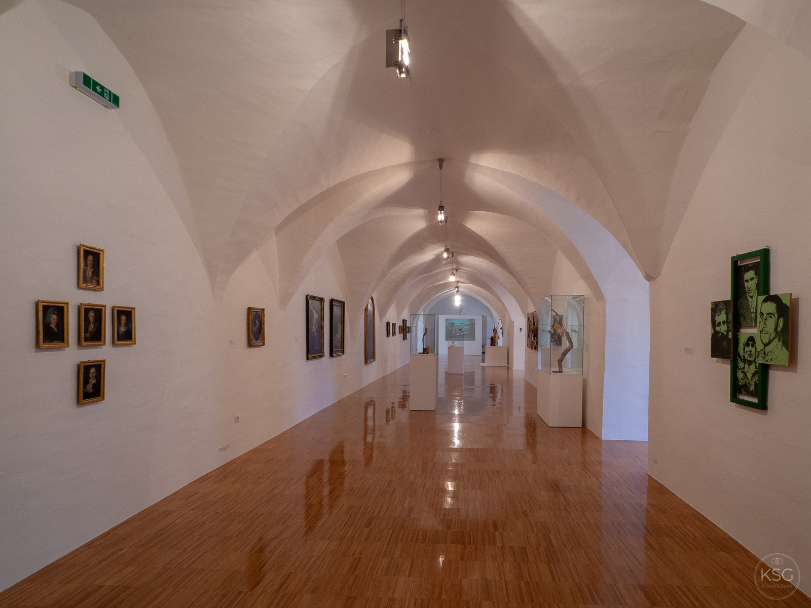 The Kremsmuseum exhibition space